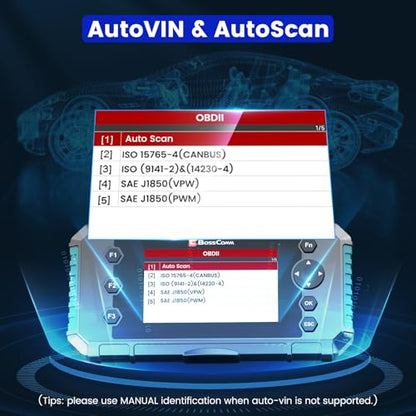 2026 BOSSCOMM IFIX435 OBD2 Scanner & Code Reader