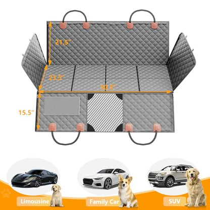 Dog Car Seat Cover for Back Seat