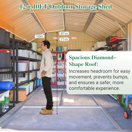 Large Outdoor Storage Shed