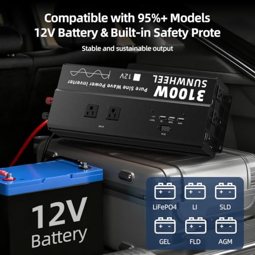 3100W Pure Sine Wave Inverter