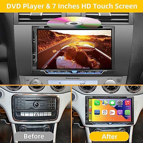 Double Din Car Stereo with CD