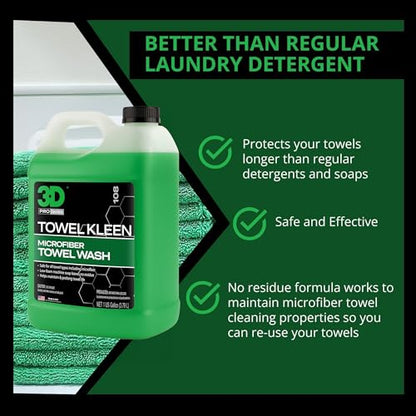 Towel Kleen Concentrated Microfiber Detergent (128 Fl Oz)