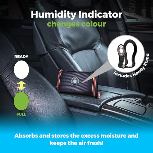 Car Dehumidifier Bag XL 2.2lb Rechargeable Moisture Absorber