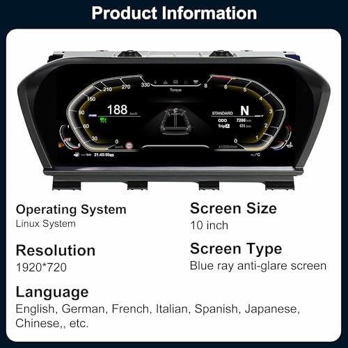 Speedometer Instrument for BMW BMW F20 F52 2013