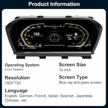 Speedometer Instrument for BMW BMW F20 F52 2013