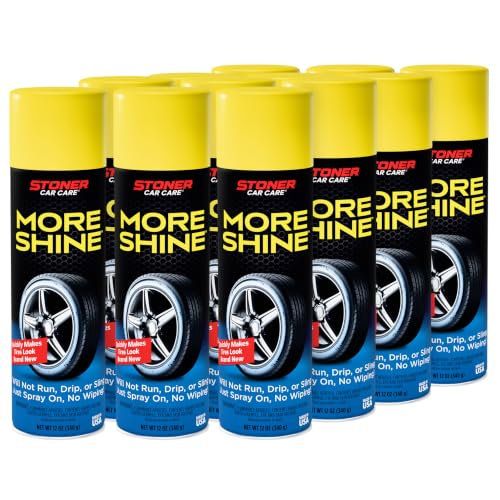 91044 12PK Original More Shine Tire Shine Spray (144 Ounce)