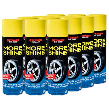 91044 12PK Original More Shine Tire Shine Spray (144 Ounce)
