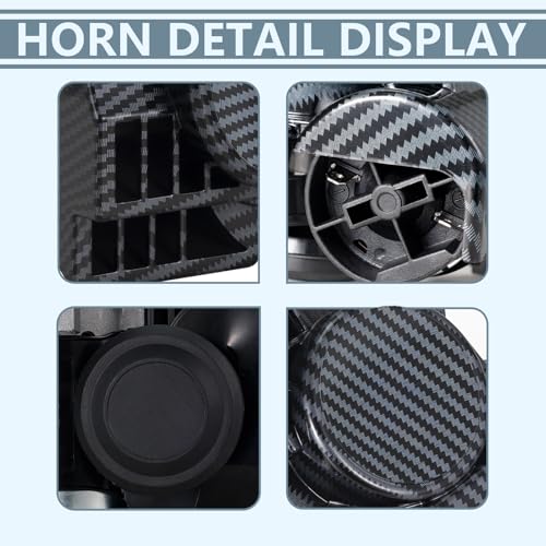 Air Horn Loud horn kit for Car Motorcycle 12V Train horn with Horn Cover