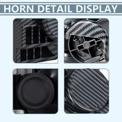 Air Horn Loud horn kit for Car Motorcycle 12V Train horn with Horn Cover