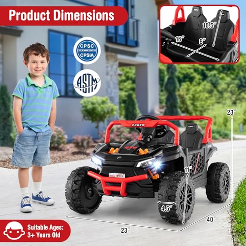 Kids UTV 12V Battery Powered Electric Off