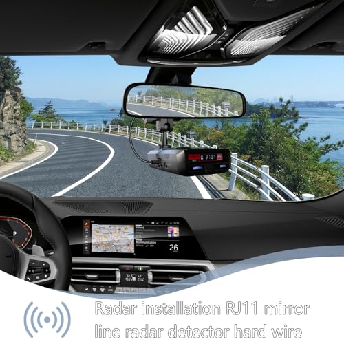 13.8" Radar Detector Hardwire Power Cord
