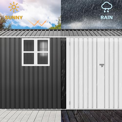 12x8 FT Outdoor Storage Shed