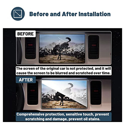 2025 Ford Bronco Screen Protector for Ford Bronco 2026 Accessories 9HD Tempered Glass Compatible with 2021
