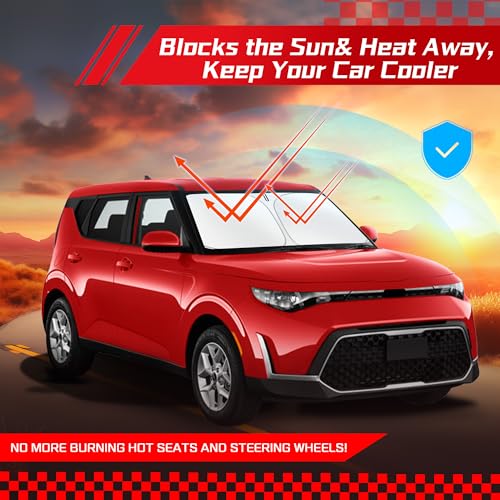 Windshield Sun Shade for Kia Soul 2020