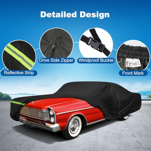 QUNSUNUS Car Cover for Ford Galaxie 500