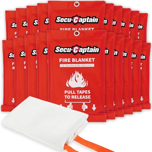 Emergency Fire Blanket for Home and Kitchen (20 Count)
