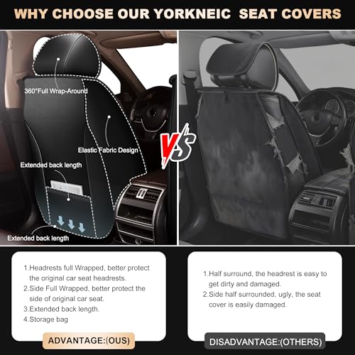 2 Front Car Seat Covers for Honda HR