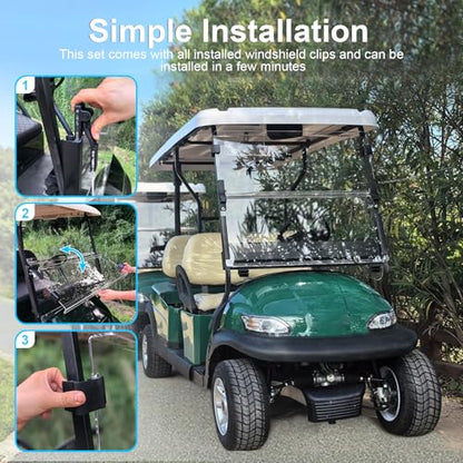 Upgraded Club Car Precedent Windshield