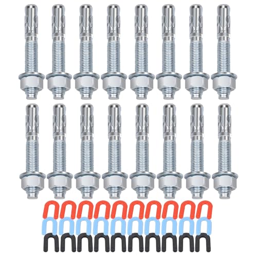 Car Lift Installation Install Kit with Wedge Anchor Bolts Leveling Shim