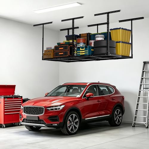 3 x 8FT Overhead Garage Storage Rack