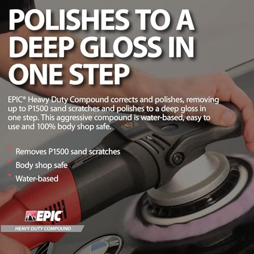 Epic Heavy Duty Car Polishing Compound (16 Fl Oz)