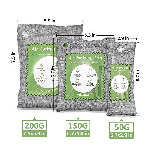 Bamboo Charcoal Air Purifying Bag (28.8 Ounce)