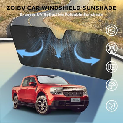 Car Windshield Sun Shade for Ford Maverick 2022