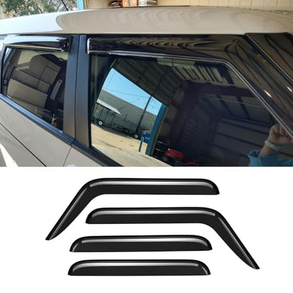 4PCS Side Window Wind Deflectors for Kia Soul 2014 (4 Count)