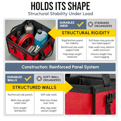 Large Car Trunk Organizer