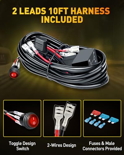 7 Inch LED Light Bar (2 Count)