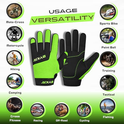 All Weather Motorcycle Gloves for Men & Women
