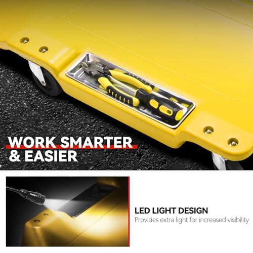 40 in Low Profile Car Rolling Mechanic Creeper