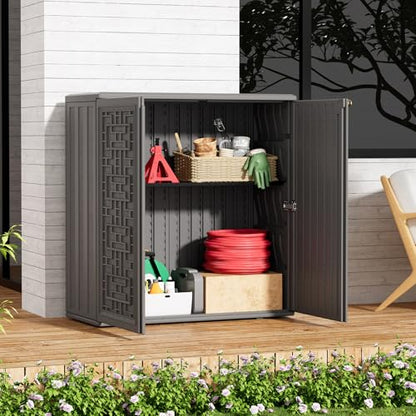 HDPE Outdoor Storage Shed