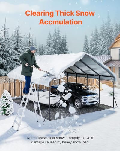 20x24 ft Heavy Duty Metal Carport