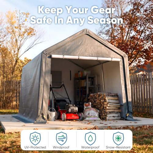 10x10FT Large Storage Shed Multi