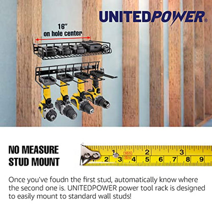 Wall Mounted Power Tool Organizer Holder