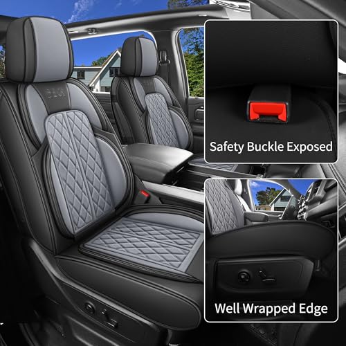 Car Seat Cover Custom Fit for Dodge Ram 1500 2500 3500 2002 (2 Count)