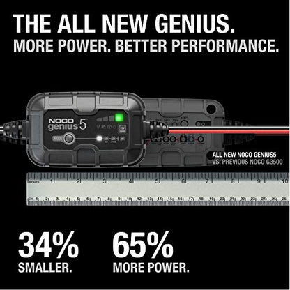GENIUS5 5A 6 12V Smart Battery Charger