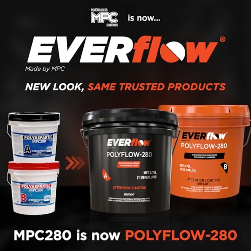 Everflow MPC Polyaspartic Floor Coating Kit