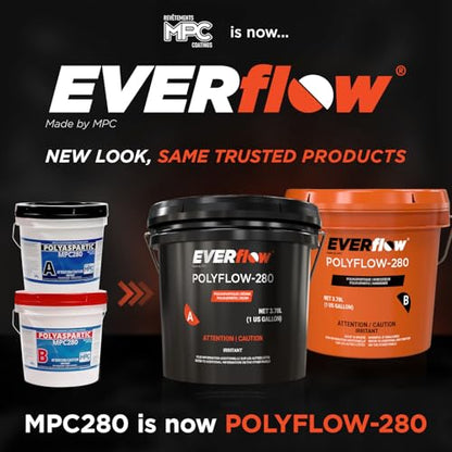 Everflow MPC Polyaspartic Floor Coating Kit