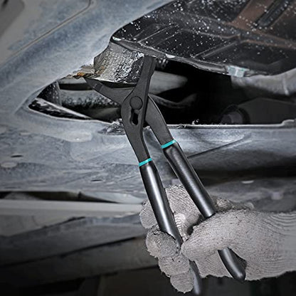 12 Inch Oil Filter Pliers & 3 Jaw Adjustable Oil Filter Wrench