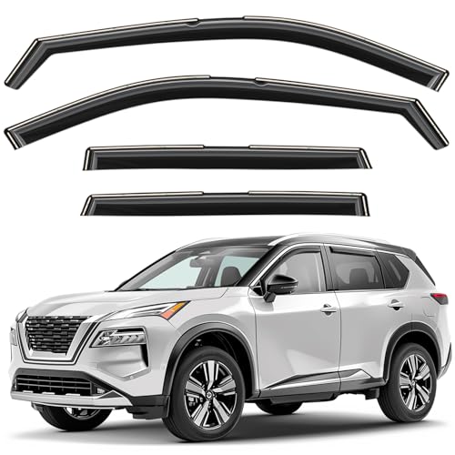 Window Deflectors Smoke Tinted In (4 Count)