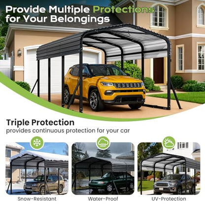10x15FT Metal Carport