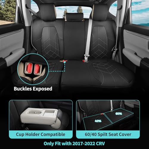 for Honda CRV Seat Covers Custom Fit 2017