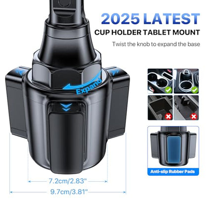 Cup Holder Tablet Mount for Car