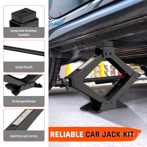 Scissor Jack for Car 3 Ton 6614 LBS