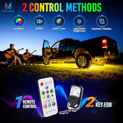 U8 RGB+IC Underglow LED Light Bars (50.4 Ounce)