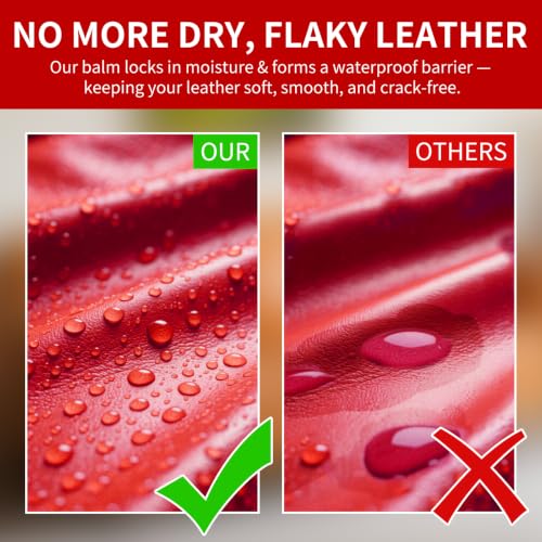 Leather Recoloring Balm and Leather Repair Kit for Furniture