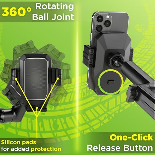 Cell Phone Mount for Truck Phone Holder for Truck Drivers