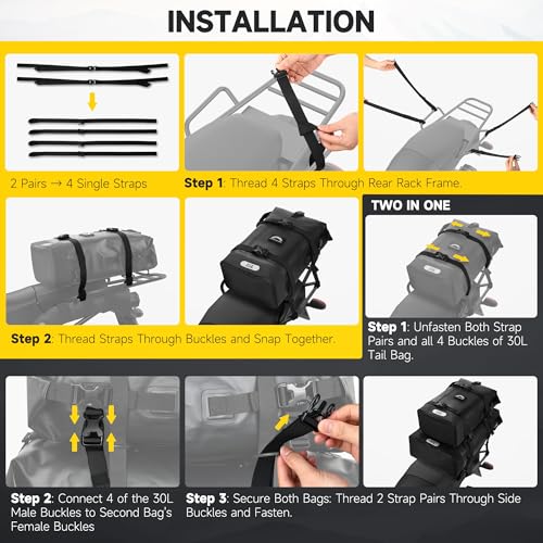 Motorcycle Tail Bag